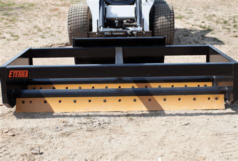 skid steer box grading